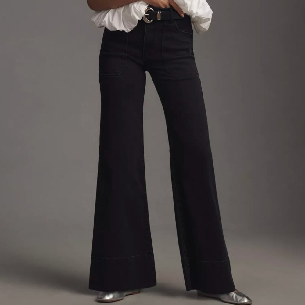 The Rylan Curvy High-Rise Flare Jeans by Pilcro Size 31